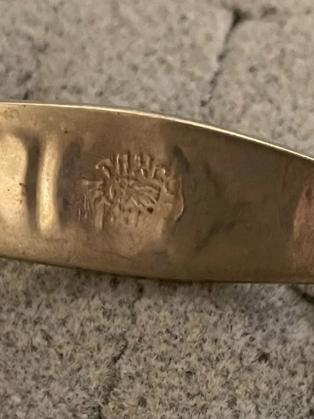 Taxco Bracelet Silver Flower Floral Handmade Mexico 14 grams 1940s - 1960s GUC